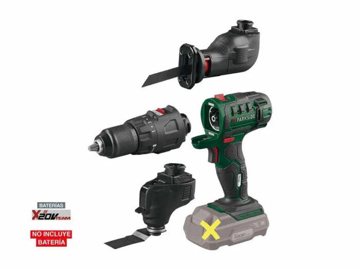 3-in-1 Rechargeable Multifunction Tool – 20 V Features